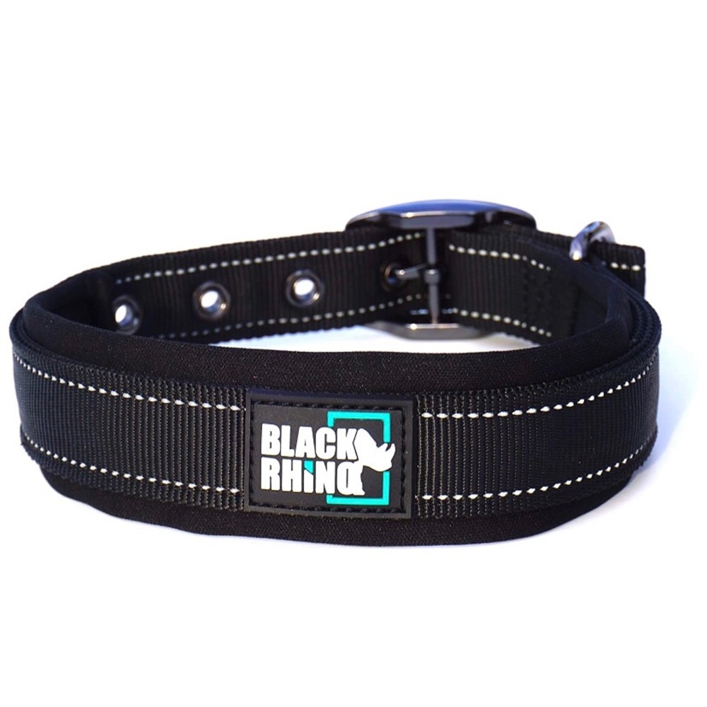 Black Rhino Dog Collar Size Large